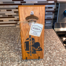 Load image into Gallery viewer, BEER BOTTLE OPENER: FOOTBALL RESIN INLAY