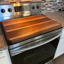 Load image into Gallery viewer, STOVE TOP COVER: WALNUT AND MAPLE