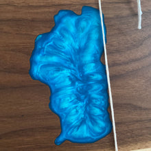 Load image into Gallery viewer, CHARCUTERIE BOARD: LAKE TAHOE WALNUT AND MAPLE WITH RESIN INLAY
